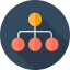 Hierarchical structure icon 64x64
