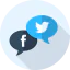 Social network icon 64x64