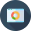 Pie chart ícono 64x64