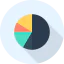 Pie chart ícono 64x64
