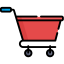 Shopping cart icon 64x64