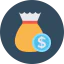 Money bag icon 64x64