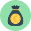 Money bag icon 64x64