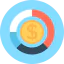 Pie chart ícono 64x64