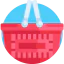 Food basket icon 64x64