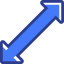 Diagonal arrow Symbol 64x64