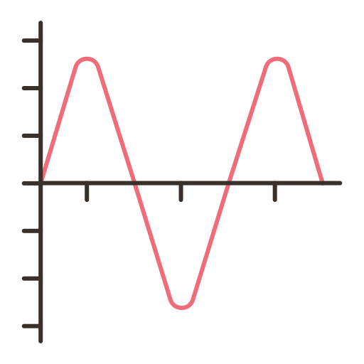 Line chart icon