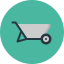 Wheelbarrow icon 64x64