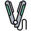 Hair iron icon 64x64