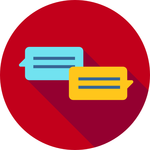 Speech bubbles icon