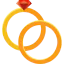 Wedding rings Ikona 64x64