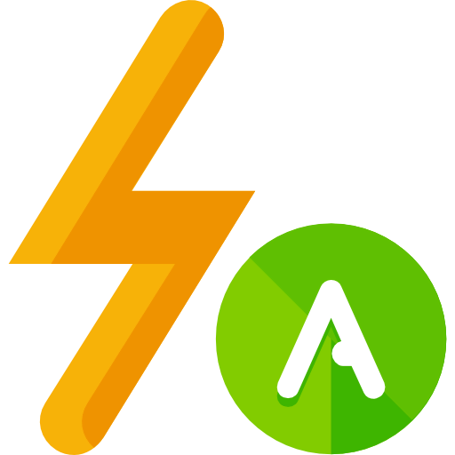 Automatic flash icon