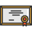 Certificate アイコン 64x64