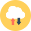 Cloud computing icon 64x64