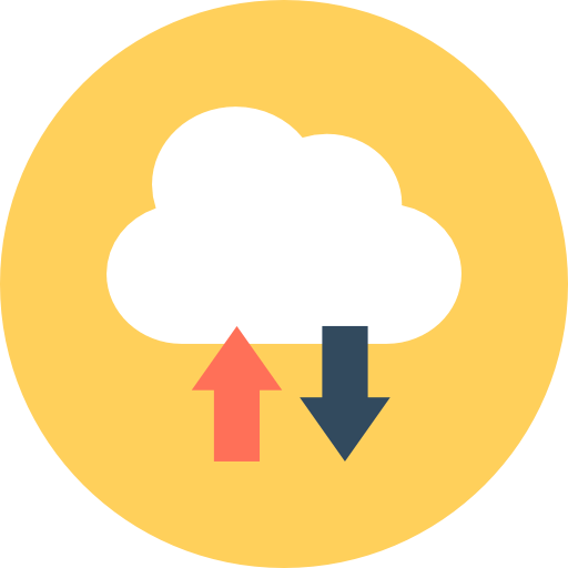 Cloud computing icon
