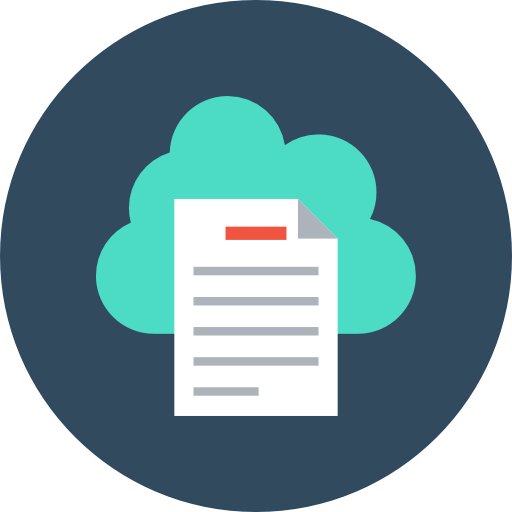 Cloud computing icon
