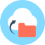 Cloud computing icon 64x64