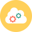 Cloud computing icon 64x64