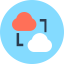 Cloud computing アイコン 64x64