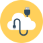 Cloud computing アイコン 64x64