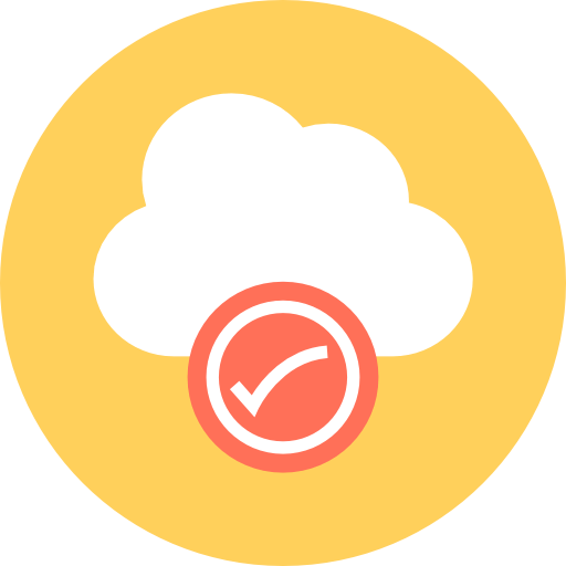 Cloud computing icon