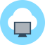 Cloud computing アイコン 64x64