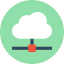 Cloud computing アイコン 64x64