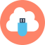 Cloud computing アイコン 64x64