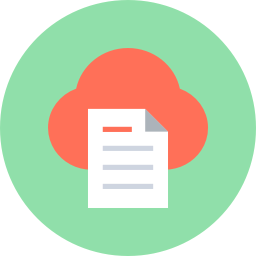 Cloud computing icône