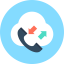 Cloud computing アイコン 64x64