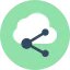 Cloud computing アイコン 64x64