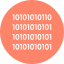 Binary code icon 64x64