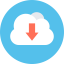 Cloud computing icon 64x64