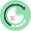 Pie chart icon 64x64