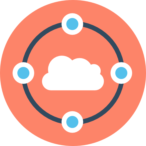 Cloud computing icon