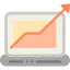 Line chart biểu tượng 64x64