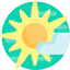Sun icon 64x64
