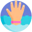 Drowning icon 64x64