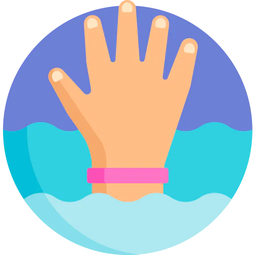 Drowning icon