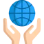 Планета земля иконка 64x64