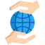 Планета земля иконка 64x64