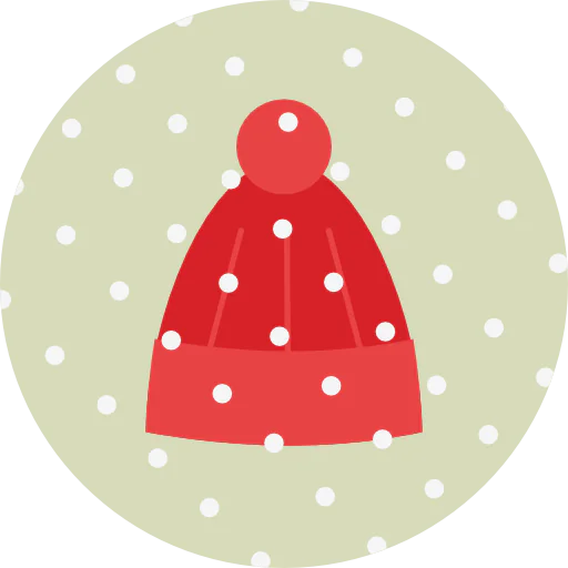 Winter hat icon