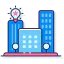 Smart city Ikona 64x64