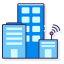 Smart city Ikona 64x64