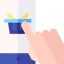 Online shopping icon 64x64