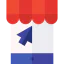 Online shopping icon 64x64