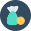 Money bag icon 64x64