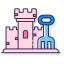 Sand castle Ikona 64x64