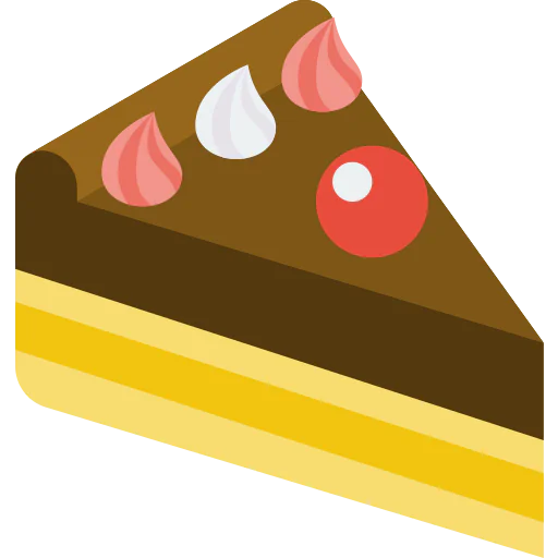 Cake slice icon