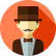Gentleman icon 64x64
